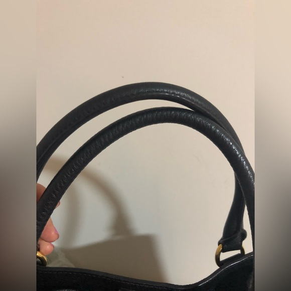 Authentic Black Prada Leather Bag - Picture 15 of 16